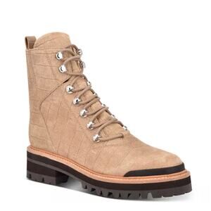 Marc Fisher LTD. Women's Izzie Suede Combat Boots size 9.5M